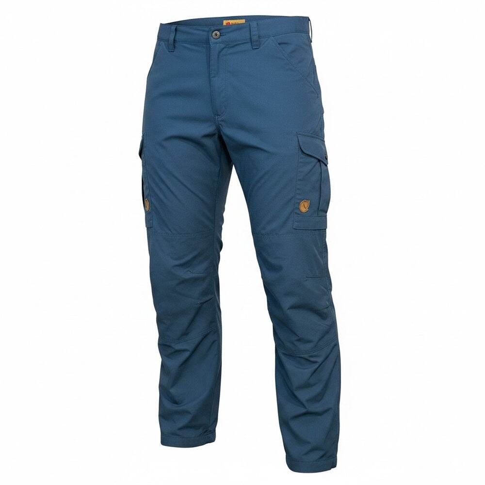 Fjallraven Greenland Pro G-1000 Trekking Pants Mens EU 58 US 40 Medium Blue
